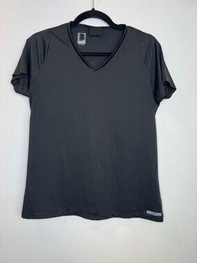 Kalenji Decathlon running Ladies' Performance V-Neck Top Black size M/L